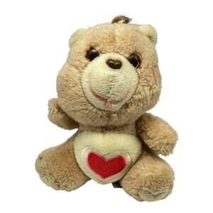 Vintage 1983 Kenner Tenderheart Care Bear Plush 6" Retro Collectible Toy
